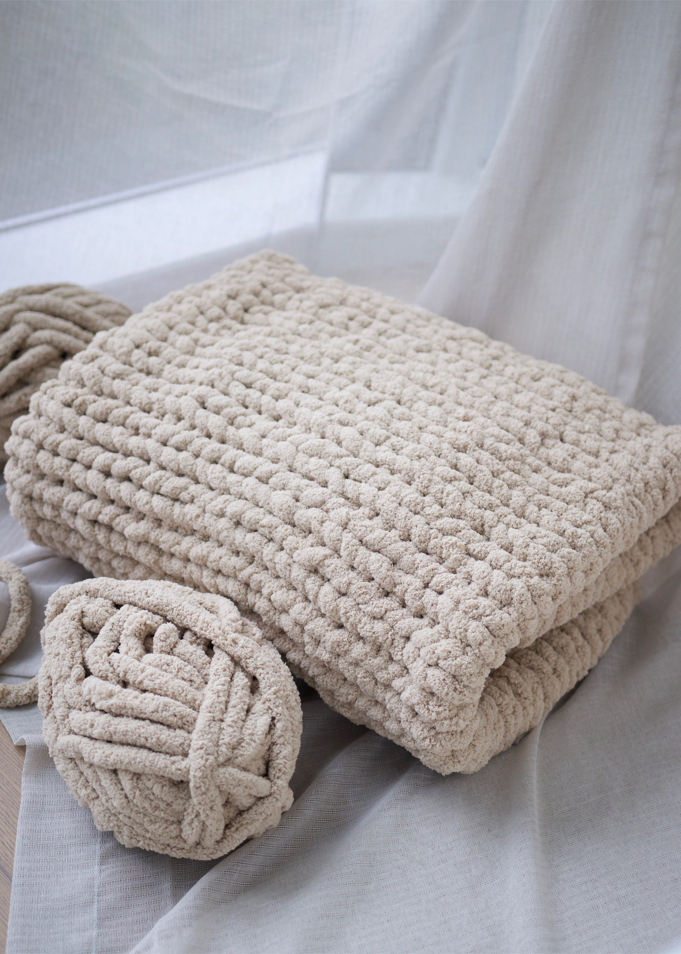 Cozy Baby Blanket - Chunky Yarn